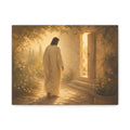 Abide With Me Jesus Christ Canvas Wall Art — Christian Garden Print